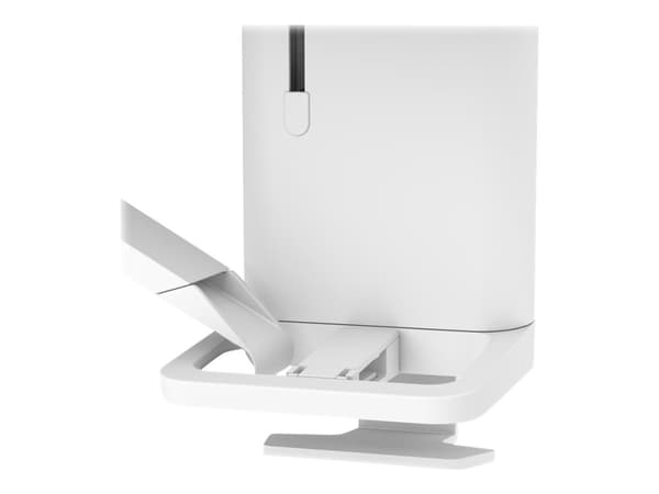 Ergotron TRACE - Monteringskomponent (klämplatta, justeringsbult) - slimmad profil - vit - disk-monteringsbar