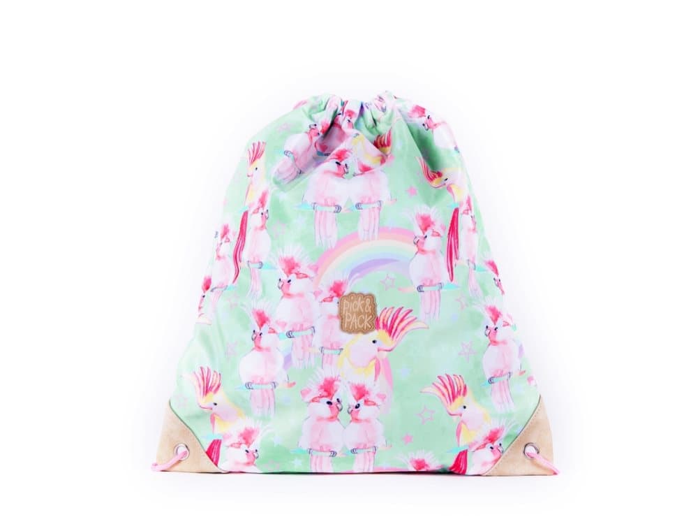 Pick & Pack Unicorn Birds gym bag (38 x 45 cm)