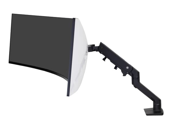 Ergotron HX Series 45-647-224, Puristin, 19,1 kg, 124,5 cm (49"), 100 x 100 mm, Korkeudensäätö, Musta musta