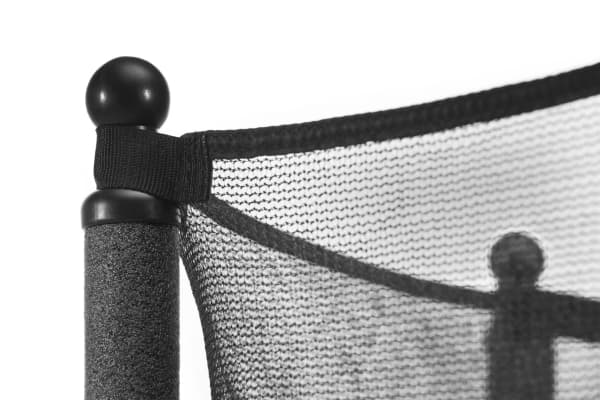 Salta 5426A, Trampoline over bakken, Rund, 35 kg, 3 år, Safety net, Sort