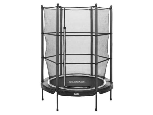 Salta 5426A, Trampoline over bakken, Rund, 35 kg, 3 år, Safety net, Sort