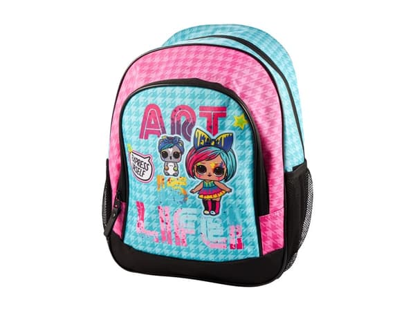 LEGO L.O.L. Surprise! Art is Life Medi Backpack with front zip pocket (10 liters)