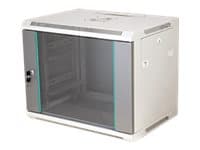 ALANTEC - Skap - veggmonterbar - grå - 12U - 19"