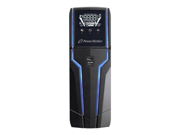 PowerWalker VI 1500 GXB IEC - UPS - Växelström 162 - 290 V - 900 Watt - 1500 VA - 9 Ah - USB - utgångskontakter: 8