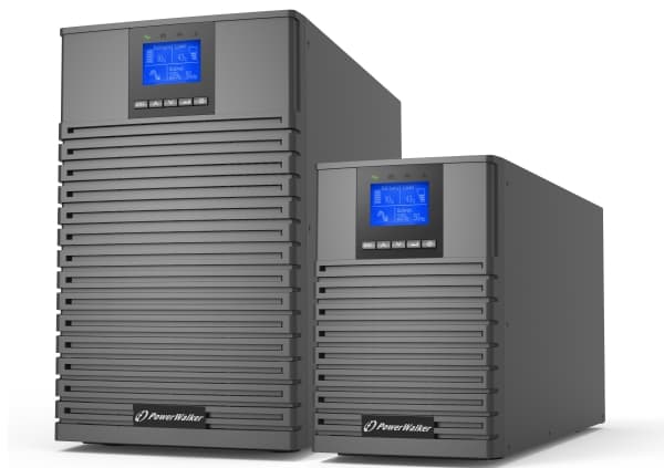 PowerWalker VFI 3000 ICT IoT, Dobbeltkonvertering (Online), 3 kVA, 3000 W, Ren sinus, 160 V, 300 V