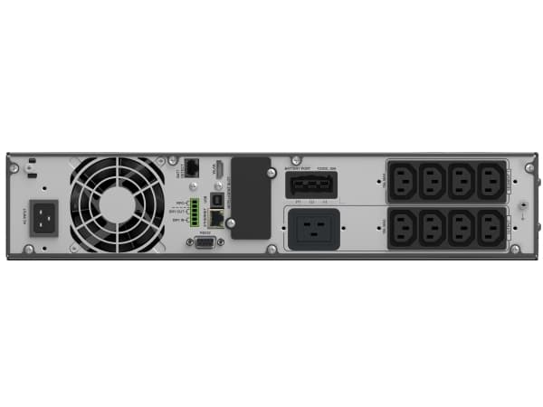PowerWalker VFI 3000 ICR IoT, Dobbeltkonvertering (Online), 3 kVA, 3000 W, Pure sine, 160 V, 300 V