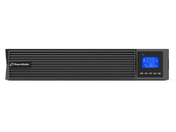 PowerWalker VFI 3000 ICR IoT, Dobbeltkonvertering (Online), 3 kVA, 3000 W, Pure sine, 160 V, 300 V