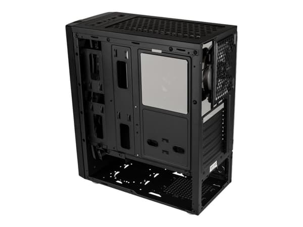 Kolink Inspire K5 ARGB - Mid tower - ATX - sidepanel med vindu (herdet glass) - ingen strømforsyning (ATX) - svart - USB/lyd
