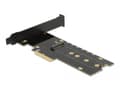 Miniatyrbild 2 av 5: Delock - Kontrollerkort - M.2 - M.2 NVMe Card / PCIe 4.0 (NVMe) - låg profil - PCIe 4.0 x4