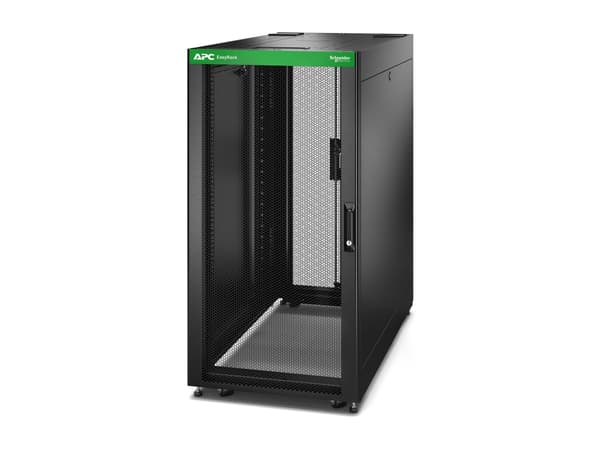 APC Easy Rack - Rack skåp - svart - 24U - 19"