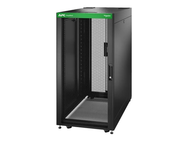 APC Easy Rack - Rack skåp - svart - 24U - 19"