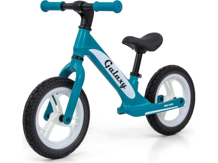 Milly Mally Balance Bike Galaxy Blue NEW magnesium