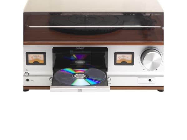 DENVER MRD-52LIGHTWOOD - Lydsystem - 2 x 5 watt - lett tre