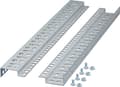 Miniatyrbilde 2 av 2: EFB Elektronik 691776.12, Montering Sett, Aluminium, Galvanisert stål, 12U, 552,4 mm, 2 stykker