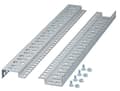 Miniatyrbilde 1 av 2: EFB Elektronik 691776.12, Montering Sett, Aluminium, Galvanisert stål, 12U, 552,4 mm, 2 stykker