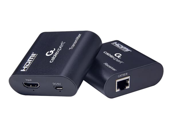 Cablexpert DEX-HDMI-03 - Sender og mottaker - video/lyd-forlenger - HDMI - opp til 60 m