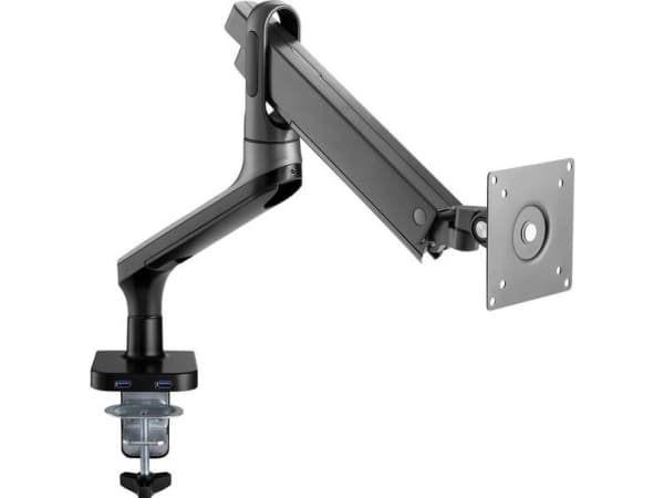My Wall HL 22-1 L Enkel Skærm-bordslag 43,2 cm (17) - 81,3 cm (32) Sort Vippebar, Drejbar