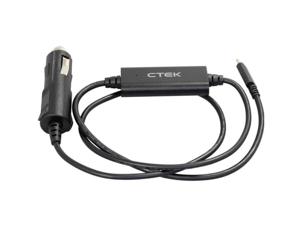 CTEK 40-464 #####USB-C latauskaapeli Savukkeensytytin (sisähalkaisija 21 mm) CS FREE USB-C latauskaapeli, 12V liitin