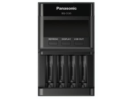 Panasonic eneloop BQ-CC65E - Batterilader - 4 x batterier lader - 1 A (USB)