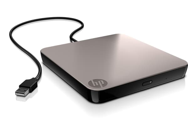 HP Mobile - Platestasjon - DVD-RW - USB 2.0 - ekstern - for EliteBook 840 G1, 84XX, 8570, 87XX; ProBook 430 G1, 450 G0, 45X G1, 470 G0, 470 G1, 650 G