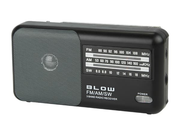 BLOW 77-533#, Bærbar, Analoginen, AM,FM, 87,5 - 108 Mhz, 530 - 1600 kHz, 3,5 mm