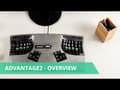Pikkukuva 5 / 5: Kinesis Advantage2, Quiet Linear Feel, Sort