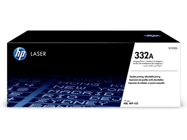HP 332A svart original laserbildetrommel, 30000 sider, Sort, 1 stykker