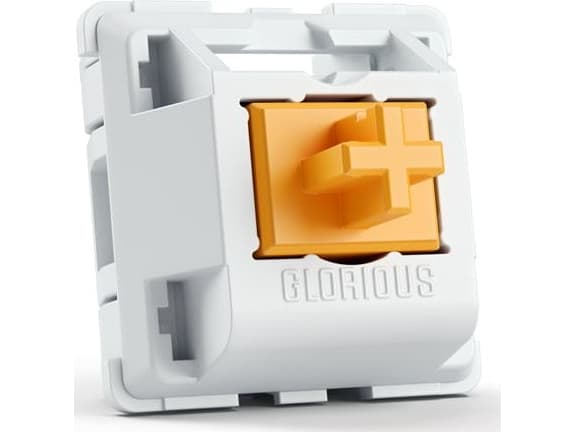 Glorious PC Gaming Race Panda, Oransje, Hvit, 36 stykker, Platemontert