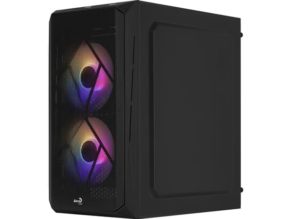 AeroCool - - mikro ATX - ingen strømforsyning - USB/lyd