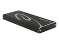 Miniatyrbild 5 av 5: Delock - Förvaringslåda - M.2 Card - USB 3.1 (Gen 2) - svart