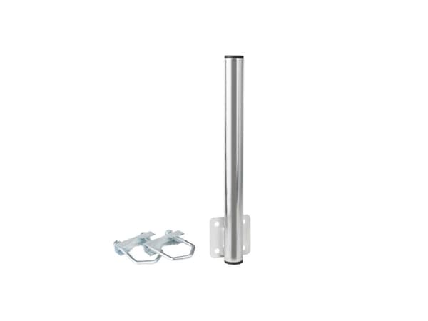 Extralink C400 BALCONY HANDLE WITH U-BOLTS M8, Rustfritt stål, Brakett, 10 kg, Stål, Generelle formål, Galvanisert belegg, Sinkbelegg