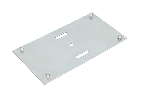 Extralink MOUNTING PLATE FOR 16 CORE FIBER OPTIC TERMINAL BOX NARROW SPACING, Rustfritt stål, Brakettadapter, 5 kg, Stål, Generelle formål, Galvanise