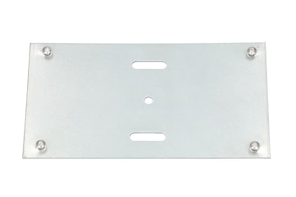 Extralink MOUNTING PLATE FOR 16 CORE FIBER OPTIC TERMINAL BOX NARROW SPACING, Rustfritt stål, Brakettadapter, 5 kg, Stål, Generelle formål, Galvanise