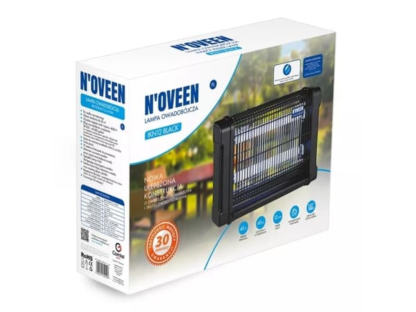 Hyönteisten torjuntavalaisin N'oveen IKN12 2x6 W