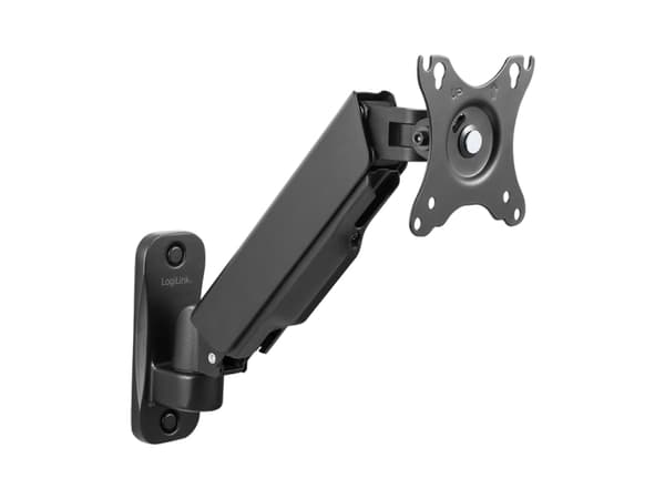 LogiLink BP0144, 9 kg, 43,2 cm (17"), 81,3 cm (32"), 100 x 100 mm, Korkeudensäätö, Musta musta
