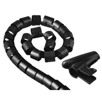 Hama Easy Cover - Kabelordner - svart