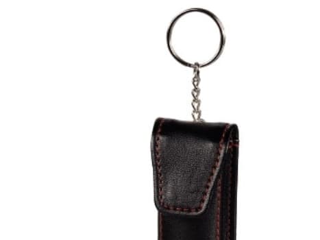 Hama USB Stick Case "Fashion", black, Konstläder, Svart, Röd, 30 mm, 20 mm, 77 mm, 1 styck