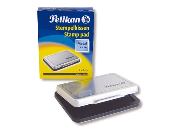 Pelikan 3 - Håndstempelpute - svart - 50 x 70 mm
