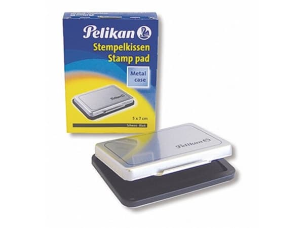 Pelikan 3 - Håndstempelpute - svart - 50 x 70 mm