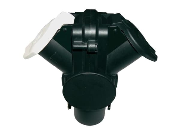 SecoRüt 60203 15 Pin Adaptor to 2x 7 Pin Socket Type N & S 24V