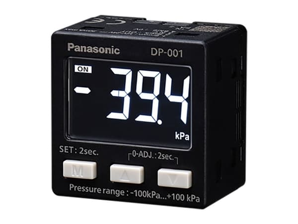 Panasonic Tryksensor 1 stk DP-001-P -1 bar til 1 bar (L x B x H) 25 x 30 x 30 mm