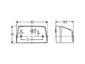 Miniatyrbilde 1 av 4: Hella 2KA 003 389-061, R10W, 12 - 24 V, Tyskland, 55 mm, 56,5 mm