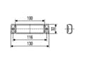 Miniatyrbilde 4 av 5: Hella 2PS 008 645-001, LED, Gult, 24 V, 0.05 A, Tyskland, 130 mm