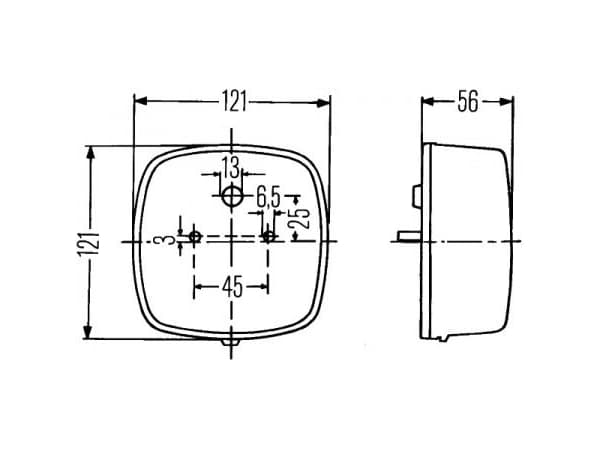 Hella 2SE 002 578-701, PY21W