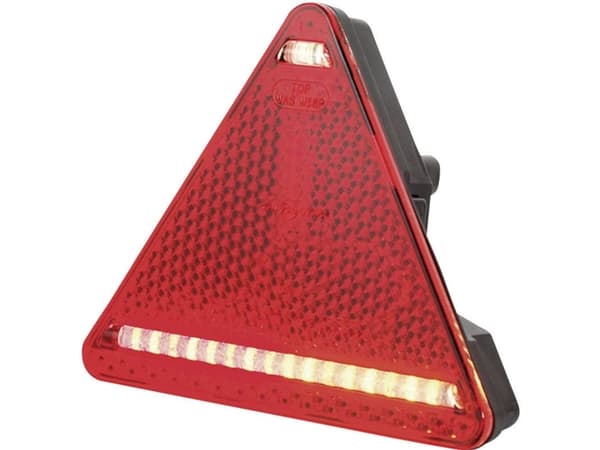 WAS LED-perävaunun takavalo, jarruvalo, heijastin, takavalo, takasumuvalo, jalkahihnat 12 V, 24 V