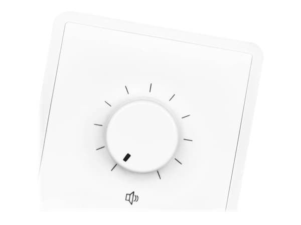 Audac VC3102 - Volumkontroll for høyttaler - hvit