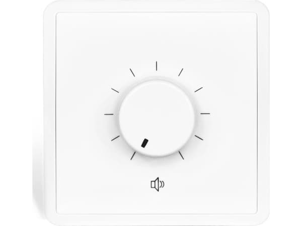 Audac VC3102 - Volumkontroll for høyttaler - hvit