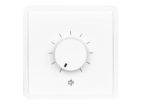 Audac VC3102 - Volumkontroll for høyttaler - hvit