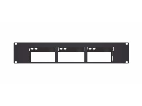 Kramer Electronics RK-CONNECT-PRO, Blankt panel, Sort, 48,3 cm (19"), 436 mm, 164 mm, 43,6 mm