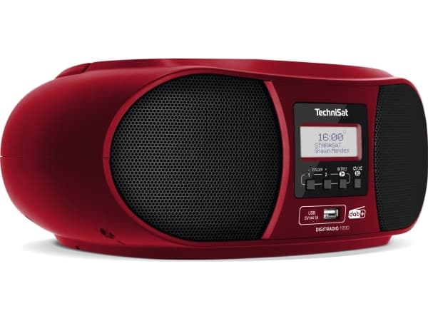 TechniSat DigitRadio 1990, Digitaalinen, DAB+, FM, 87,5 - 108 MHz, 174 - 240 MHz, Soitin, CD